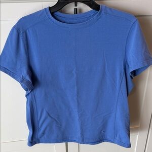 Athletic Works Periwinkle Blue Graphic Logo Tee